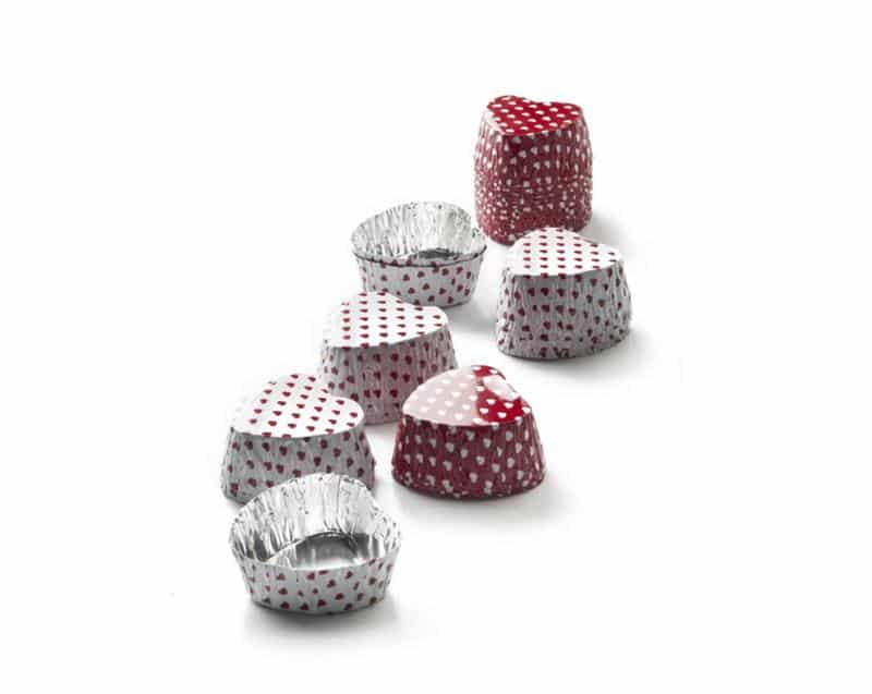 Konfektskåle 2 designs. 36 styk