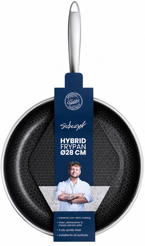 Sobczyk Hybrid stegepande 28cm