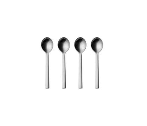 Georg Jensen New York - Teskeer 4 stk. Mat stål