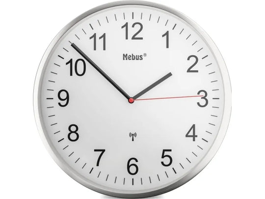 Mebus Vægur Radiostyret Ø30 cm