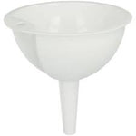tragt 12cm hvid plast metaltex
