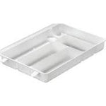 Bestikbakke 5 Rum - Hvid Plast