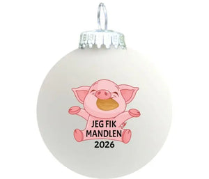Rolsted Copenhagen hvid julekugle: Jeg fik mandlen 2026