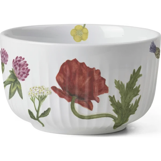 Kähler Hammershøi Summer Skål "Wild Flowers" Ø12cm