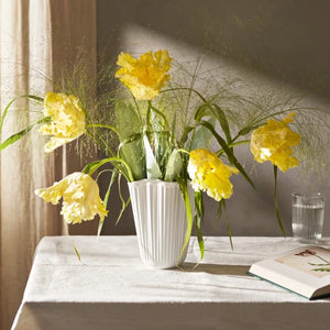 Hammershøi Unfold Vase H20,5 cm Hvid
