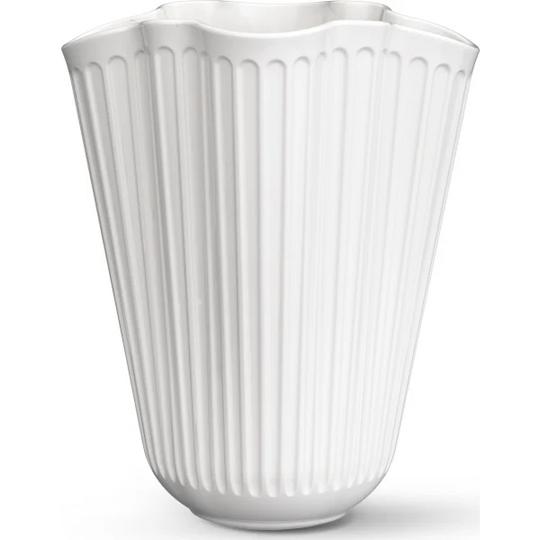 Hammershøi Unfold Vase H20,5 cm Hvid