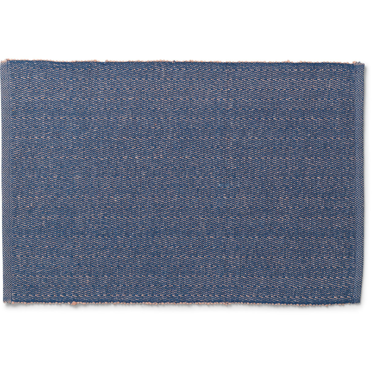Herringbone Dækkeserviet Blå 43x30