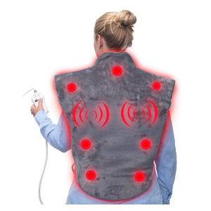 Trebs Electric 2-i-1 varme- og massagepude