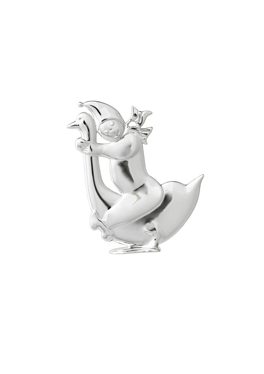 Rosendahl / Karen Blixen h7 dreng og gås forsølvet