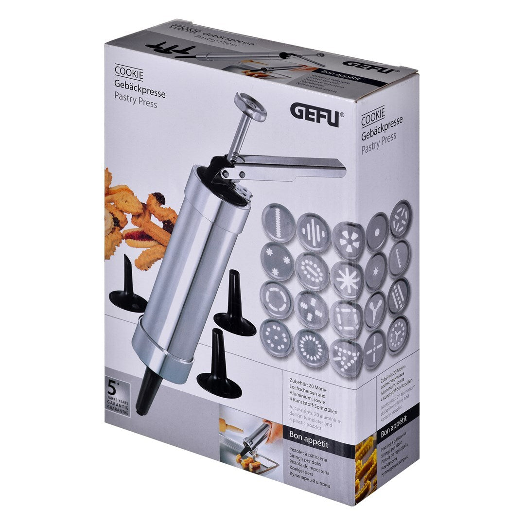 GEFU COOKIE sprøjtepistol m/tilbehør