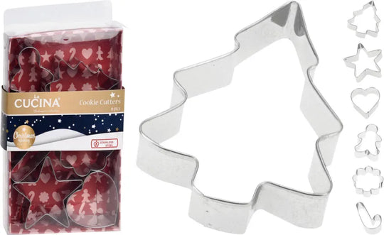 Småkageforme Jul 6 Pak