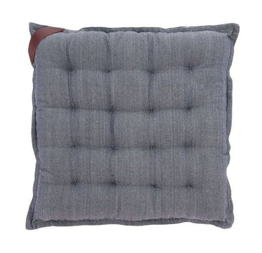 Siddehynde 40 x 40 cm Melange Indigo