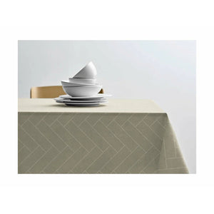 Södahl Tiles Damask Dug, Eucalyptus -  220x140 cm
