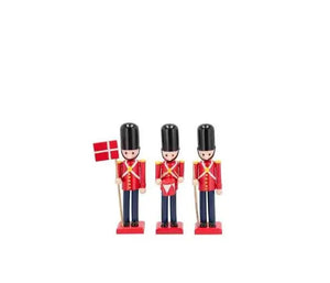 Funktion, Soldat 3 stk Rød/Sort Træ