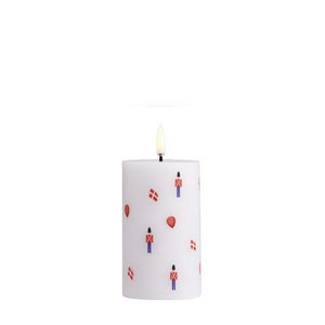 Fødselsdags LED bloklys10,1 cm