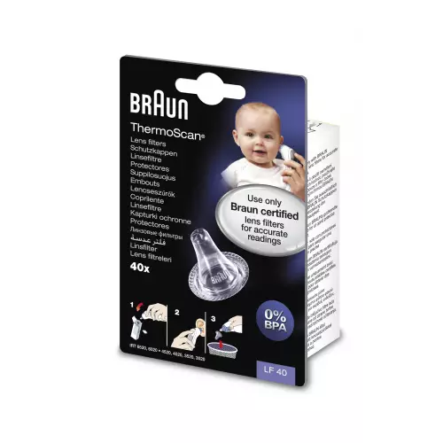 Braun Linsefilter til Øretermometer LF40