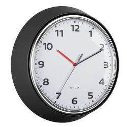 Karlsson Modern Retro, Vægur Ø34 cm Sort