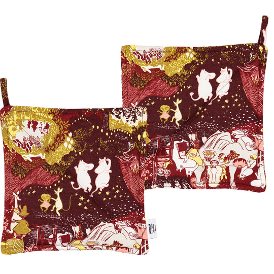 Mumi Grydelapper Festlige Øjeblikke 2-pak