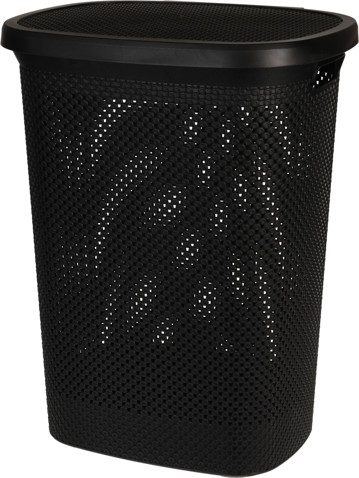 Vasketøjskurv 60 L – Sort