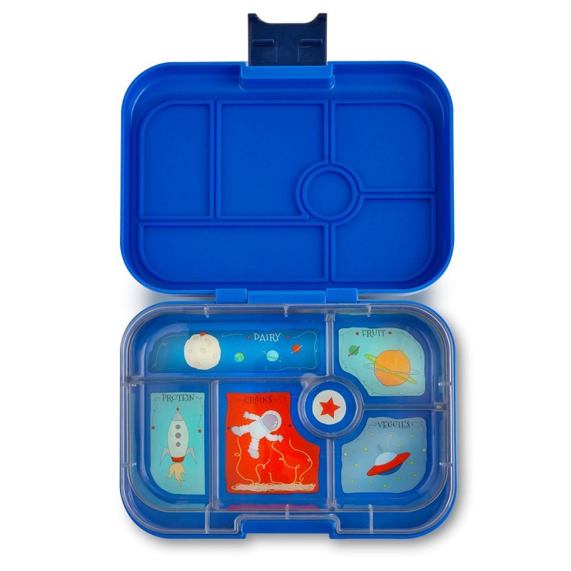 Yumbox Original (6 rum) - Neptune Blue (Rocket)