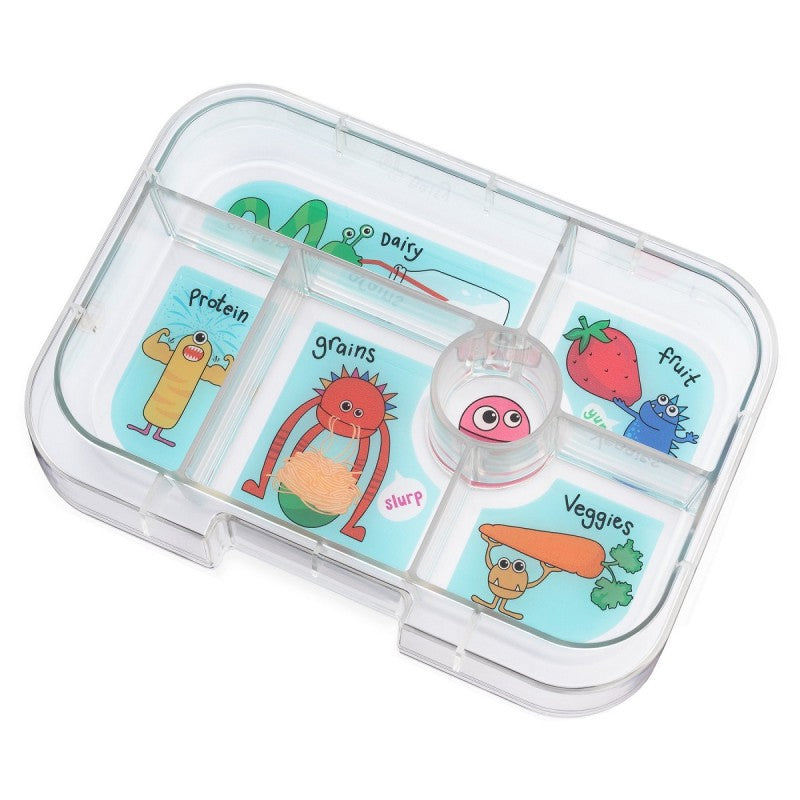 Yumbox Original (6 rum) - Surf Blue (submarine)