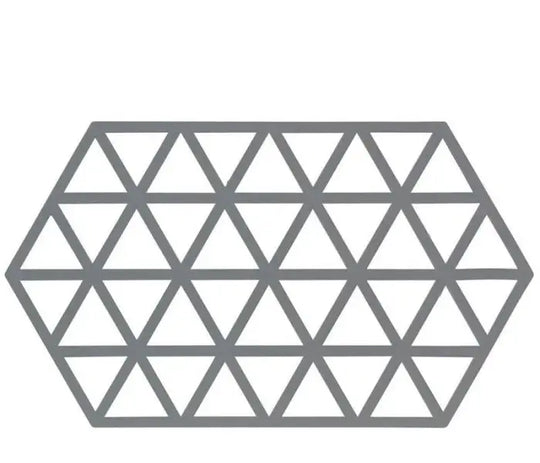 Zone Triangle Bordskåner Cool Grey L 24 cm