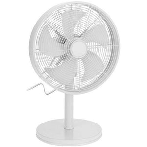 Bordventilator - hvid - 30 cm
