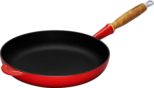 Le Creuset stegepande 28 cm rød