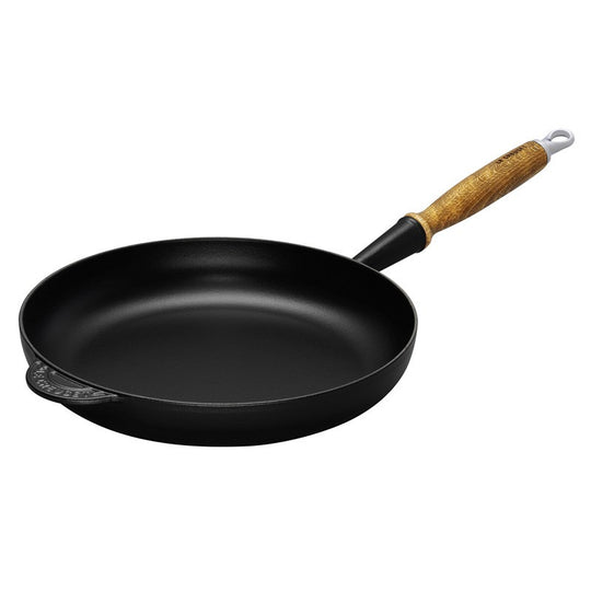 Le Creuset stegepande 28 cm sort