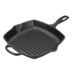 Le Creuset kvadratisk grillpande 26X26 cm mat sort