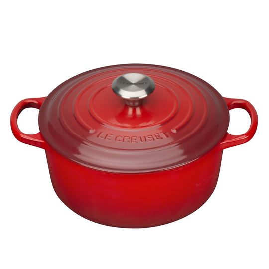 Le Creuset rund gryde 4,2 ltr/ 24 cm cerise
