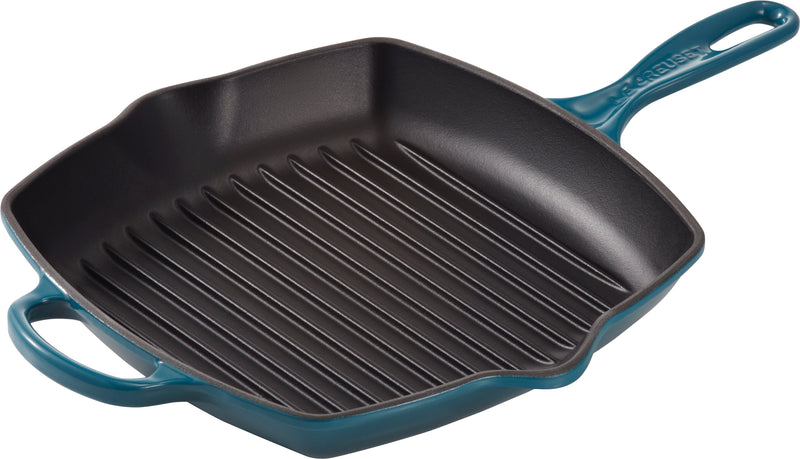 Le Creuset Grillpande 26 cm. Deep teal