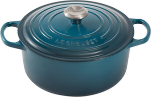 Le Creuset Gryde 4,2 ltr. Deep teal