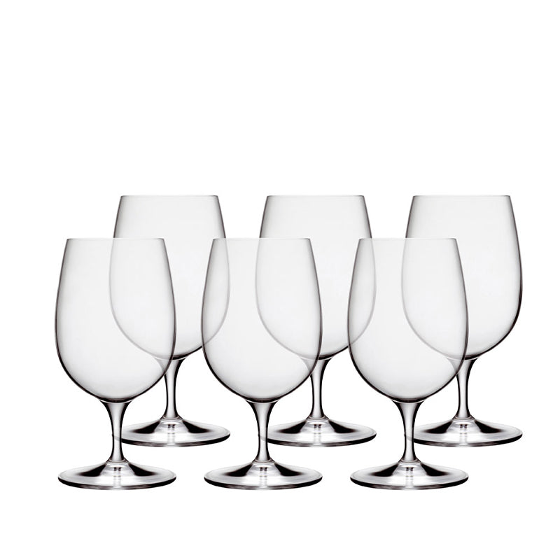 Luigi Bormioli Palace vandglas på fod 6 stk. 32 cl