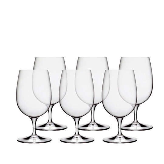 Luigi Bormioli Palace vandglas på fod 6 stk. 32 cl