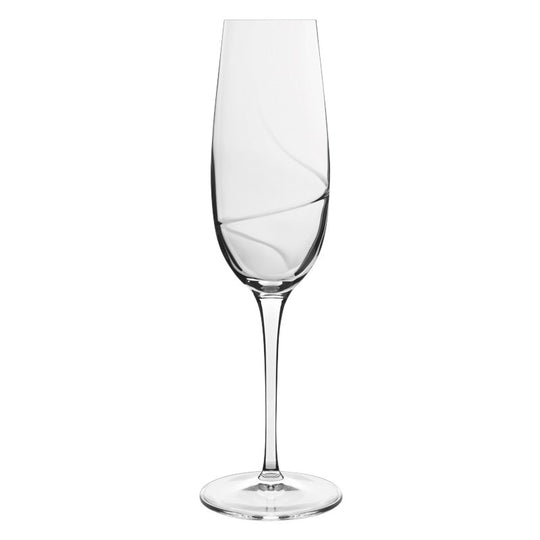 Luigi Bormioli Aero champagneglas 6 stk 23,5 cl
