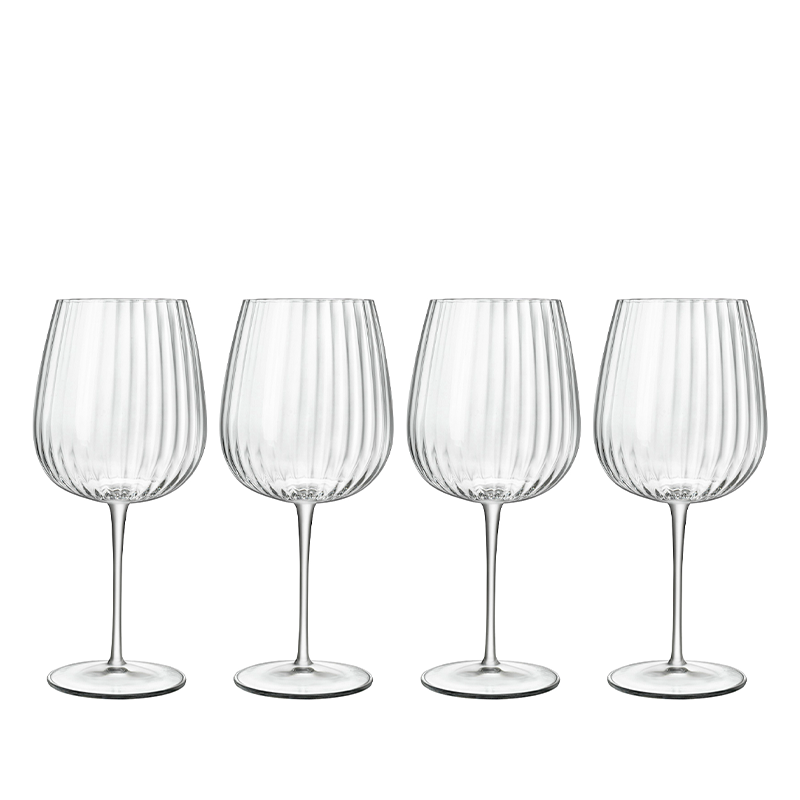 Luigi Bormioli Optica gin & tonic-glas/ vinglas 75 cl 4 stk