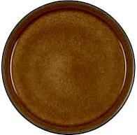 Bitz Gastro frokosttallerken - Sort/Amber - 21 cm