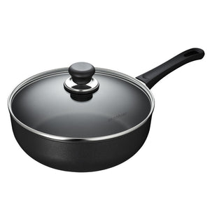 Scanpan Classic sauterpande høj kant med glaslåg 26 cm