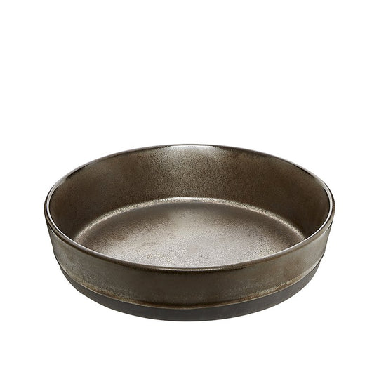 RAW Metallic Brown Suppetallerken 19,4cm