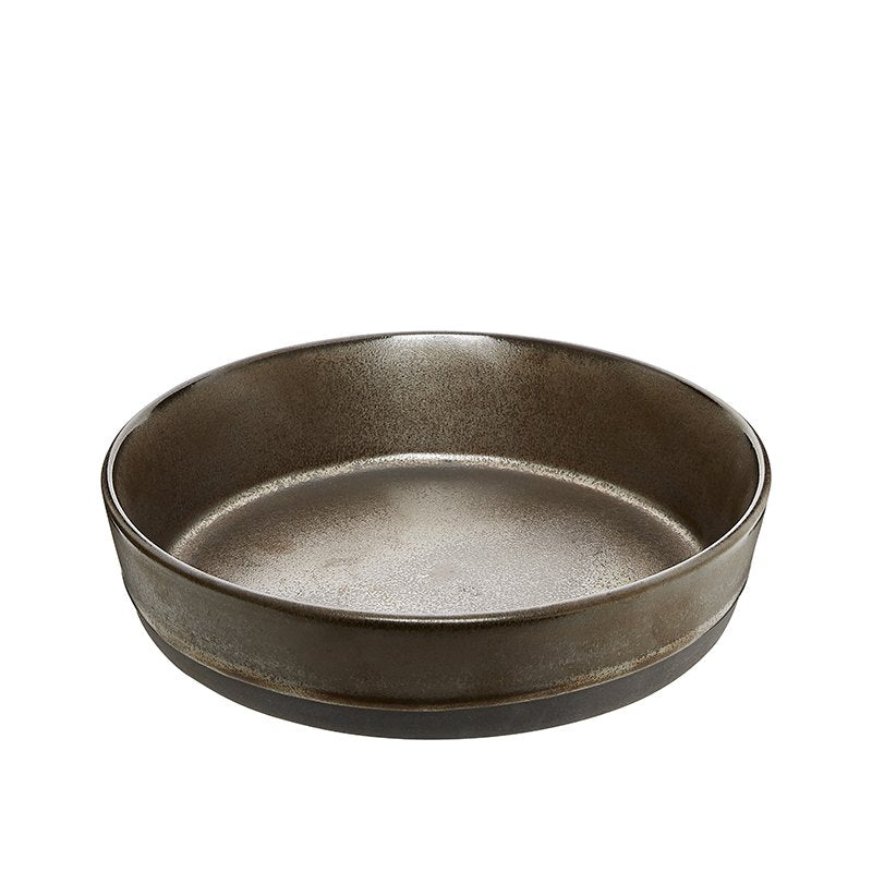 RAW Metallic Brown Suppetallerken 19,4cm