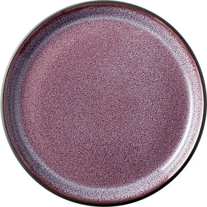 Bitz Gastro Tallerken - sort/lilla - 17 cm