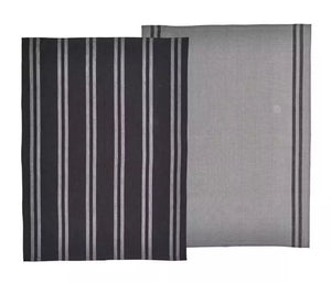 Södahl Soft Viskestykke, 70 x 50 cm Sort 2 stk