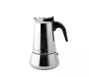 Bredemeijer Trevi espressokande - stål - 4 kopper