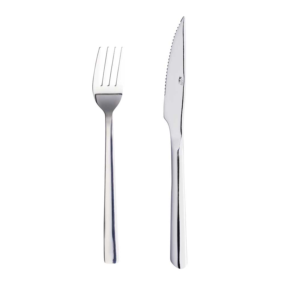 Aida RAW steaksæt - Blank - 8 dele