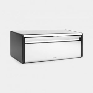 Brabantia Brødkasse, Fall Front - Blank Stål