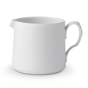 Royal Copenhagen Hvid Riflet Kande, 70 cl
