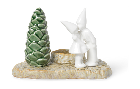 Kähler Christmas Tales Julekys H11,5cm, Hvid