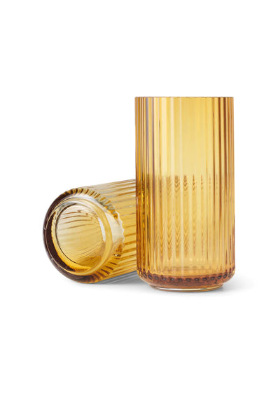 Lyngby vase amber 20,5 cm