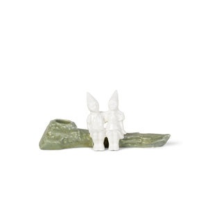 Kähler Christmas Tales Julekram H8,5cm, Hvid